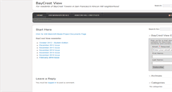 Desktop Screenshot of baycrestview.com